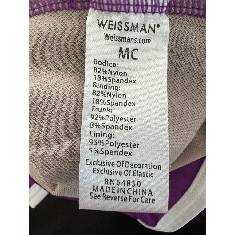 Weissman Dance Costume Weissman Pump Up The Jam sequin purple girl's MC 11/12
